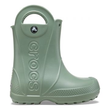 Cizme Crocs Handle It Rain Boot Verde - Moss