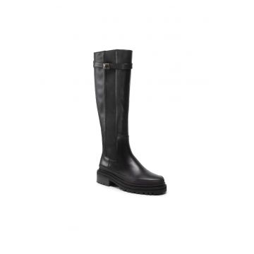 Cizme dama - 301322917 - Piele naturala - Negru