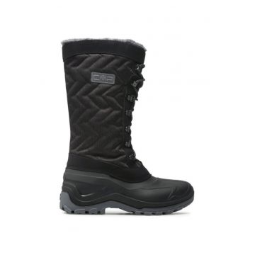 Cizme dama - 91175 - Piele ecologica - Negru