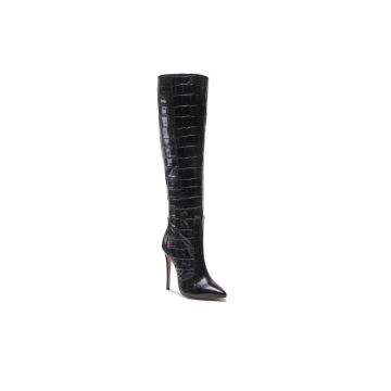 Cizme dama dama - 301542216 - Piele naturala - Negru